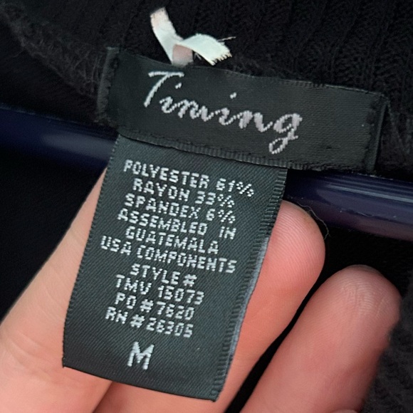 TIMING Y2K Sweater Top - Picture 2 of 6